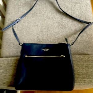 Kate spade shoulder purse blue.  Worn once